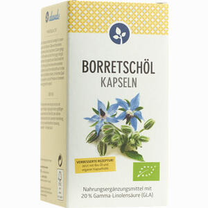 Borretschöl 500 Mg Kapseln Bio Vegan 120 Stück - ab 12,57 €
