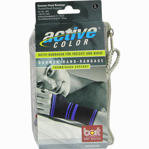 Bort Activecolor Daumen- Hand- Bandage Schwarz Large  1 Stück - ab 12,66 €