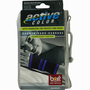 Bort Activecolor Daumen- Hand- Bandage Schwarz Small  1 Stück - ab 12,93 €