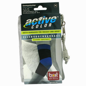 Bort Activecolor Ellenbogenbandage Schwarz Medium  1 Stück - ab 8,95 €