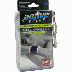 Bort Activecolor Handgelenkbandage Blau Large  1 Stück - ab 8,34 €