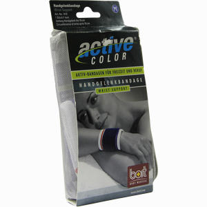 Bort Activecolor Handgelenkbandage Blau Medium  1 Stück - ab 8,86 €