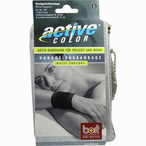 Bort Activecolor Handgelenkbandage Schwarz Large  1 Stück - ab 8,62 €