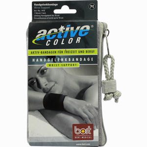 Bort Activecolor Handgelenkbandage Schwarz Medium  1 Stück - ab 7,95 €