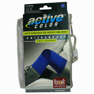 Bort Activecolor Kniebandage Blau Small  1 Stück - ab 9,95 €