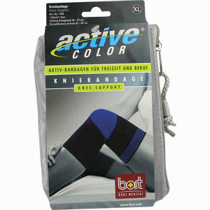 Bort Activecolor Kniebandage Schwarz Xl 1 Stück - ab 9,79 €