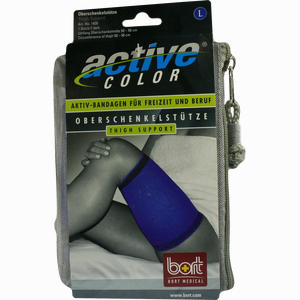 Bort Activecolor Oberschenkelstütze Blau Large 1 Stück - ab 13,59 €