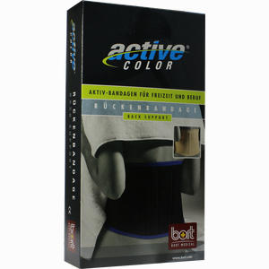Bort Activecolor Rueckenbandage Schwarz Medium  1 Stück - ab 24,42 €