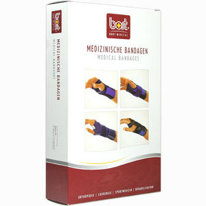 Bort Handgelenkstütze Alu Blau Links Small 1 Stück - ab 0,00 €