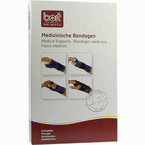 Bort Handgelenkstütze Alu Blau Rechts Large 1 Stück - ab 0,00 &euro;