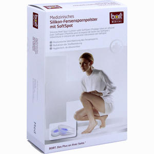 Bort Silikon Fersenspornpolster mit Softspot Med 2 Stück - ab 15,31 €