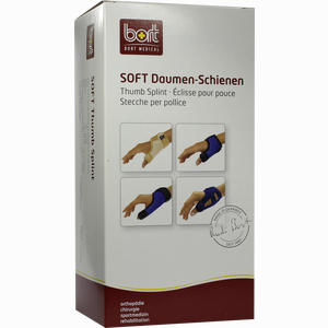 Bort Soft Daumenschiene Lang Schwarz Medium Bandage 1 Stück - ab 31,75 €