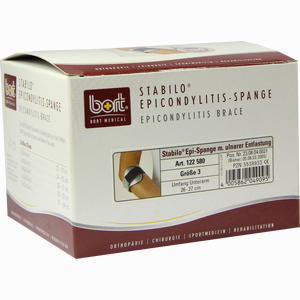 Bort Stabilo Epicondylitis- Spange Grau Größe 3 Bandage 1 Stück - ab 24,95 &euro;