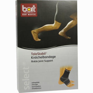 Bort Talostabil Knöchelstütze mit Silikonpolster Links Large Silber 1 Stück - ab 39,63 €