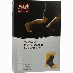 Bort Talostabil Knöchelstütze mit Silikonpolster Links Medium Silber 1 Stück - ab 40,80 &euro;