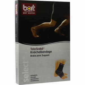 Bort Talostabil Knöchelstütze mit Silikonpolster Rechts Medium Silber 1 Stück - ab 39,63 €