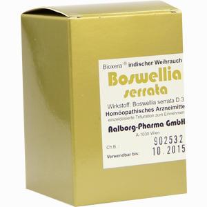 Boswellia Serrata Bioxera 60 Stück - ab 15,00 &euro;