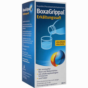 Boxagrippal Erkältungssaft Suspension 180 ml - ab 9,29 €