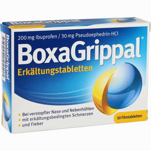 Boxagrippal Erkältungstabletten 200mg/30mg Filmtabletten 10 Stück - ab 0,00 &euro;
