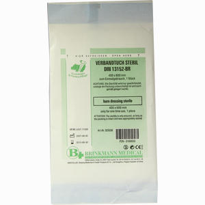 Brandwunden Verbandt 40x60  1 Stück - ab 1,09 €