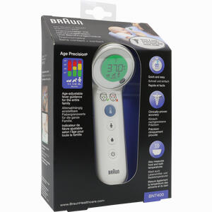 Braun Berührungsfrei+ Stirnthermo. M. Age Precision 1 Stück - ab 32,38 €