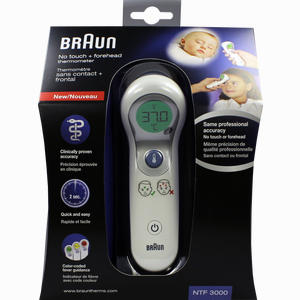 Braun Ntf3000 No- Touch und Stirnthermometer 1 Stück - ab 51,95 €