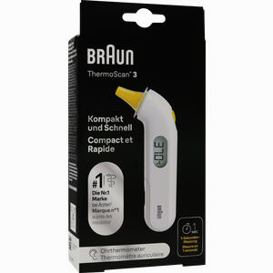 Braun Thermoscan 3 Infrarot- Ohrthermometer 1 Stück - ab 26,77 €