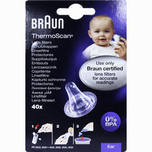 Braun Thermoscan Schutzkappen Lf 40  40 Stück - ab 3,38 €