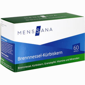 Brennnessel- Kürbiskern Menssana Kapseln 60 Stück - ab 29,50 €