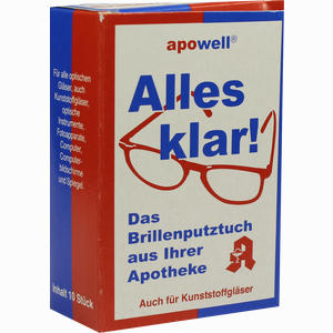 Brillenputztuch Alles Klar Tücher 10 Stück - ab 0,89 €