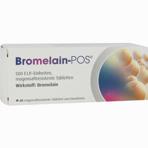 Bromelain Pos Tabletten 60 Stück - ab 22,89 €