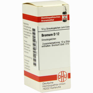 Bromum D12 Globuli DHU-Arzneimittel GmbH & Co. KG 10 g - ab 8,28 &euro;