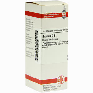 Bromum D6 Dilution 20 ml - ab 9,19 €