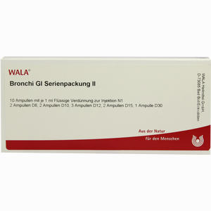 Bronchi Gl Serienpackung Ii Ampullen 10 x 1 ml - ab 0,00 €
