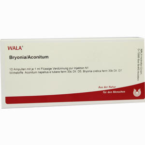 Bryonia/aconitum Ampullen 10 x 1 ml - ab 0,00 &euro;