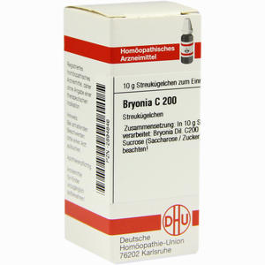 Bryonia C200 Globuli 10 g - ab 12,27 €