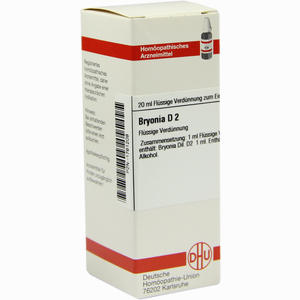 Bryonia D2 Dilution DHU-Arzneimittel 20 ml - ab 8,40 €