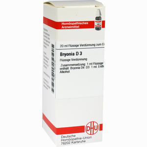 Bryonia D3 Dilution 20 ml - ab 7,95 €
