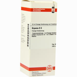 Bryonia D3 Dilution 50 ml - ab 0,00 €