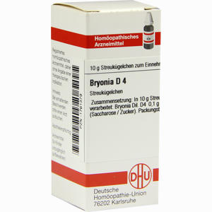 Bryonia D4 Globuli DHU-Arzneimittel GmbH & Co. KG 10 g - ab 7,08 €
