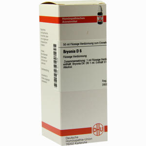 Bryonia D6 Dilution DHU-Arzneimittel GmbH & Co. KG 50 ml - ab 0,00 &euro;