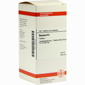 Bryonia D6 Tabletten 200 Stück - ab 0,00 &euro;