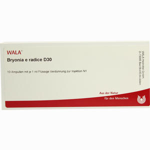 Bryonia E Radice D30 Ampullen 10 x 1 ml - ab 20,63 €