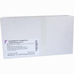 Bryophyllum D5 Con D 7 Ampullen 50 x 10 ml - ab 236,55 €