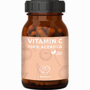 Bsf Nutrition Vitamin C 100 % Acerola 100% Vegan Kapseln 60 Stück - ab 0,00 &euro;