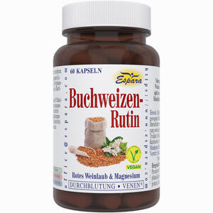 Buchweizen- Rutin Kapseln 60 Stück - ab 17,60 €