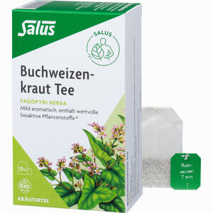 Buchweizenkraut Tee Fagopyri Herba Bio Salus Filterbeutel 15 Stück - ab 2,64 €