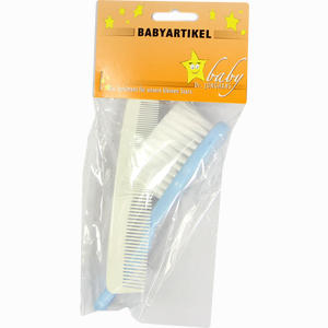 Bürste Baby Kunststoff und Nylonkamm Blau 1 Stück - ab 2,96 €