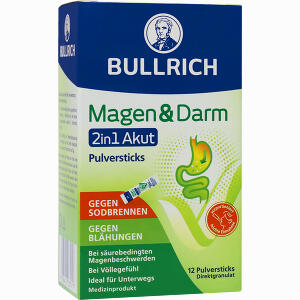 Bullrich Magen und Darm 2in1 Akut Pulversticks Direktgranulat 12 Stück - ab 3,62 &euro;