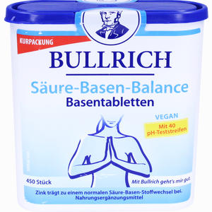 Bullrich Säure- Basen- Balance Basentabletten  450 Stück - ab 8,41 €